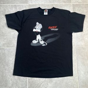 Vintage 90s DARE to Resist Drugs and Violence Shirt
